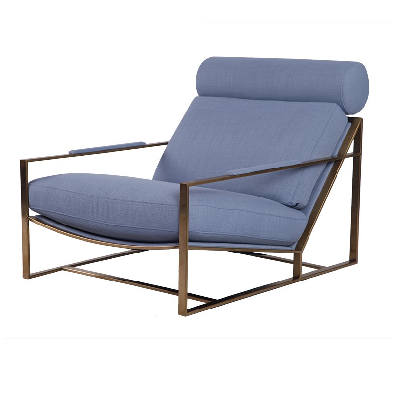 Sedia Thayer Coggin Cruisin in Lino Bianco