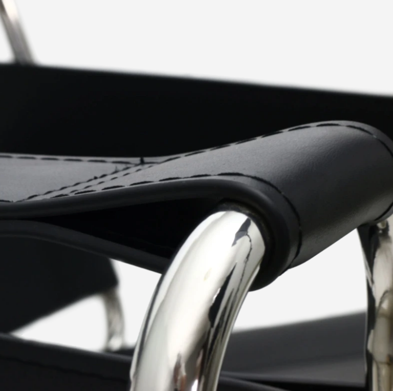 Sedia  Bauhaus  Wassily in Pelle Italiana | Creastore