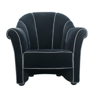 Poltrona Bauhaus Joseph Hoffmann in Velluto | Creastore