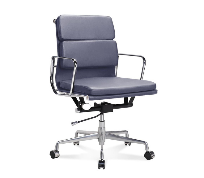 Sedia Bauhaus Da Ufficio Eames Confident Creastore blu navy