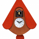 Orologio con cucù tetto colorato Giovanni Pirondini 5
