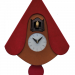 Orologio con cucù tetto colorato Giovanni Pirondini 14