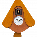 Orologio con cucù tetto colorato Giovanni Pirondini 8