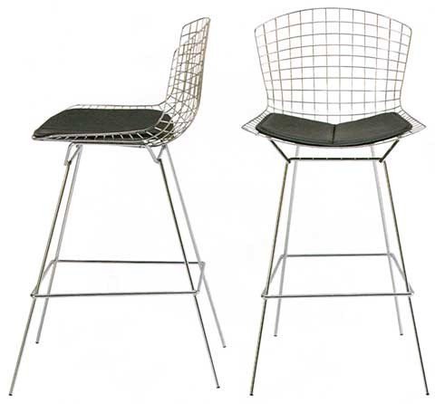 Sgabello Bauhaus Harry Bertoia |creastore