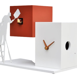 Orologio a cucù Silhouette Il Pittore-Pirondini