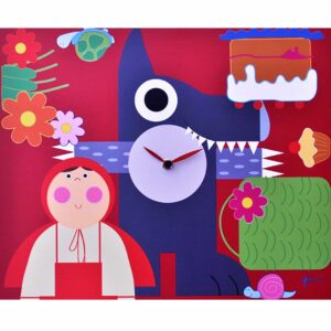 orologio-Cappuccetto-Rosso