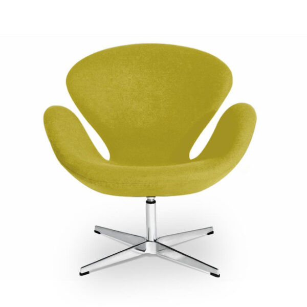 sedia pappilon colore giallo senape