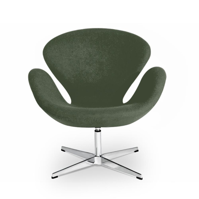 sedia pappilon colore verde muschio
